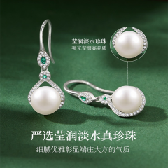 珍珠耳环女士纯银年新款爆款轻奢高级感七夕送女友礼物送老婆